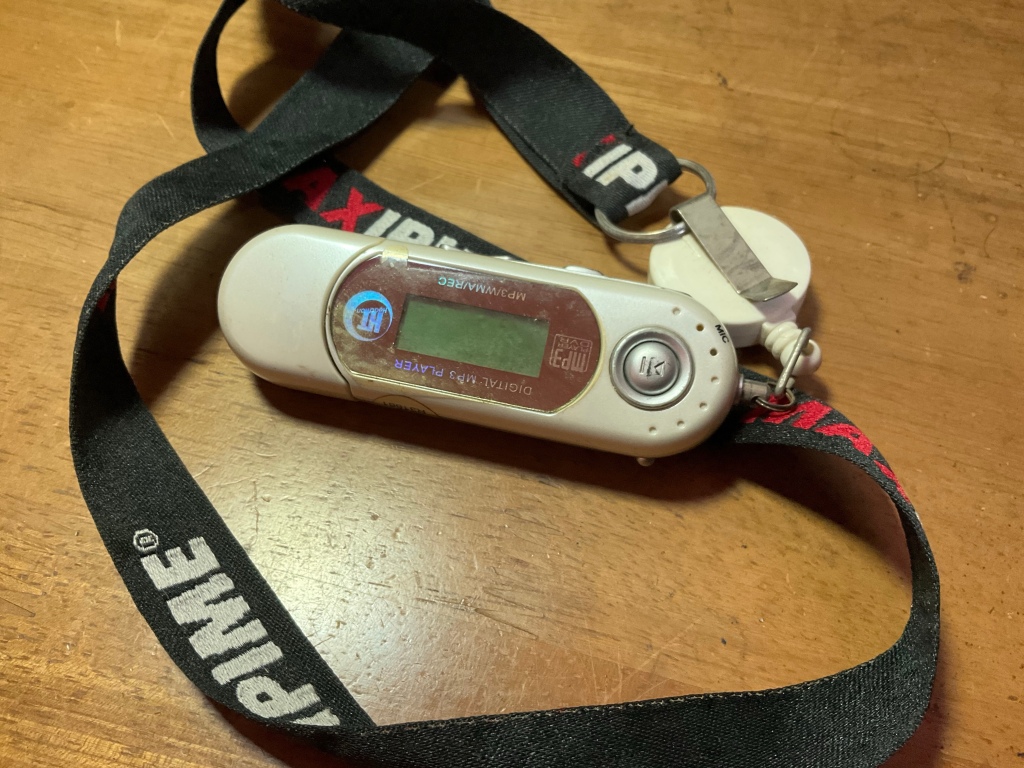 人生中第一台MP3播放器